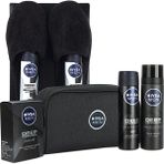 Nivea Çantalı Erkek Cilt Bakım Seti + 2 Deorant Banyo Terliği
