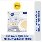Nivea Cellular Expert Finish 3 in1 Cushion Renkli Yüz Bakım Kremi 01 Açık Ton 15 ML