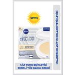 Nivea Cellular Expert Finish 3in1 Cushion Renkli Açık Ton Yüz Bakım Kremi 15ML, Hyaluron ve Kolajen