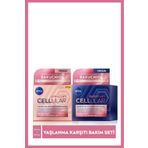 Nivea Cellular Expert Lift Saf Bakuchiol hyaluronik Asit Yaşlanma Karşıtı 50 ml Gündüz ve Gece Kremi