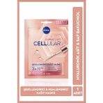NIVEA Cellular Expert Lift Şekillendirici Kağıt Yüz Maskesi 1 Adet, Saf Bakuchiol, Hyaluronik Asit