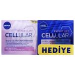 Nivea Cellular Expert Lift Yaslanma Karsiti Gunduz Kremi Spf 30 50 Ml + Nivea Cellular Expert Lift Yaslanma Karsiti Gece Bakim Kremi 50 Ml - Kofre
