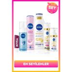Nivea Çeyiz Seti, Vücut Losyonu 250ml,Dudak Kremi, Yüz Temizleme Köpüğü, Deodorant, Leke Karşıtı Krem,Serum
