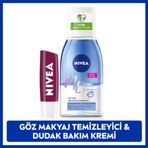 Nivea Çift Etkili 125 ml Göz Makyaj Temizleyici ve Böğürtlen Renkli Dudak Bakım Kremi