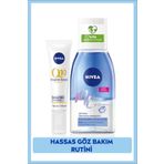 Nivea Çift Etkili Göz Makyaj Temizleyici 125 ml ve 15 ml Q10 Kırışıklık Karşıtı Göz Bakım Kremi