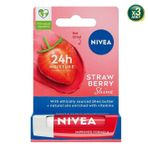 Nivea Çilek Dudak Bakım Kremi 4,8 gr 3 Adet
