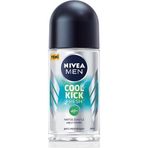 Nivea Cool Kick Fresh Antiperspirant Ter Önleyici Leke Yapmayan 50 ml Erkek Roll-On Deodorant