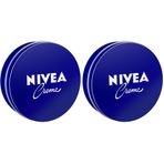 NIVEA Creme 75 ml, Bakım Yapan Koruma, Tüm Ciltler için Nemlendirici Krem 2li paket