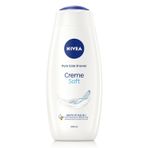 NIVEA Creme Soft Kremsi Dokunuş Banyo ve Duş Jeli 500 ml, Pro-Vitamin,Badem Yağı, Nemlendirme + NIVEA Derma Control Clinical Kadın Sprey Deodorant 150ml