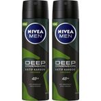 Nivea Deep Dimension Aktif Karbon Amazonia 2x150 Ml Deodorant