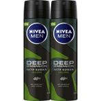 Nivea Deep Dimension Amazonia 2x150 ml Erkek Sprey Deodorant