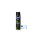 NIVEA Deodorant Deep Dimension Amazonia 150 Ml+ Creme Soft Sabun 100 gr Set