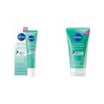 NIVEA Derma Skin Clear Night Exfoliator Gece Arındırıcı Krem 40 ml + NIVEA Derma Skin Clear Sivilce Karşıtı Yüz Temizleyici Peeling 150 ml, X2