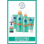 Nıvea Derma Skin Clear Sivilce Karşıtı Serum 30Ml, Jel 150Ml, Tonik 200Ml, Peeling 150Ml, Gece Kremi 40Ml