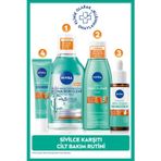 Nivea Derma Skin Clear Sivilce Karşıtı Serum 30ml, Makyaj Temizleme Suyu 400ml, Tonik 200ml ve Gece Kremi