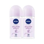 Nivea Double Effect 2x50 ml Kadın Deodorant Roll-On