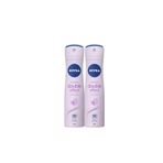Nivea Double Effect Mor Düşler 2x150 ml Kadın Deodorant
