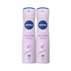 Nivea Double Effect Mor Düşler 2x150 ml Kadın Sprey Deodorant