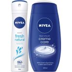 Nivea Fresh 150 ml Deodorant ve 250 ml Kadın Duş Jeli