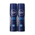 Nivea Fresh Active 2x150 ml Erkek Deodorant