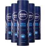 Nivea Fresh Active 5x150 ml Erkek Deodorant