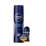 Nivea Fresh Active Antiperspirant Ter Önleyici Leke Yapmayan Erkek Deodorant Seti