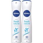 Nivea Fresh Natural 2x150 ML Kadın Sprey Deodorant