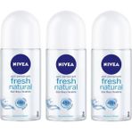 Nivea Fresh Natural 3x50 ml Kadın Roll-On