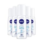 Nivea Fresh Natural 5x75 ml Kadın Sprey Deodorant