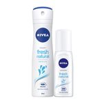 Nivea Fresh Natural Pudrasız Kadın Sprey Deodorant