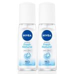 Nivea Fresh Natural Pump 2x75 ml Kadın Sprey Deodorant