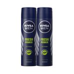 Nivea Fresh Power 2x150 ml Erkek Sprey Deodorant