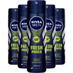 Nivea Fresh Power 5x150 ml Deodorant