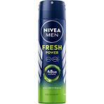 Nivea Fresh Power Sprey Deodorant 150 ml Erkekler İçin 48 Saat Koruma Sağlayan Ferahlatıcı Etki - standart