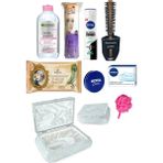 Nivea Gelin Makyaj ve Cilt Bakım Çeyiz Bohça Seti 9 Parça Sandıklı Set