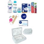Nivea Gelin Söz Nişan Ceyız Sandıgı Bohca Seti- Banyo Lif Seti +Cilt Bakım Seti