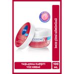 NIVEA Hafif Dokulu Yaşlanma Karşıtı Yüz Kremi 100ml, 48 Saat Nemlendirici, Sıkı Cilt, Antioksidan