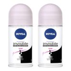 Nivea Invısıble Black Whıte Clear 2x50 ml Kadın Deodorant