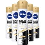 Nivea Invisible Black White İpeksi Pürüzsüzlük 5x150 ML Kadın Sprey Deodorant