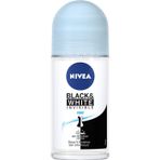 Nivea Invisible Black White Pure 6x50 ml Roll-On