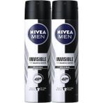 Nivea İnvisible Black&whıte 2x150 ml Erkek Power Sprey Deodorant