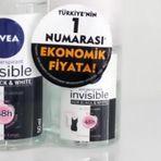 Nivea Invisible Clear Bayan Roll-On 50 Ml + 25 Ml Hediye