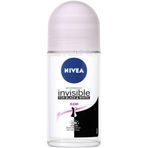 NIVEA Kadın Roll-on Deodorant Black&white Invisible Clear 50ml, 72 Saat Anti-perspirant Ter Koruması 156433