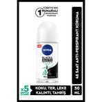 NIVEA Kadın Roll-on Deodorant Black&White Invisible Fresh 50ml, Leke Karşıtı, Anti-perspirant Ter Koruması