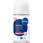 Nıvea Kadın Roll On Deodorant Derma Control Natural Tone 50 Ml, Koltuk Altı Kararmasına Karşı Etkili, Eşit Cilt Tonu, 72 Saat Anti Perspirant Koruma, C Vitamini, Hyaluronik Asit, Alkol Içermez - standart