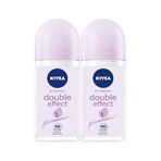 NIVEA Kadın Roll On Deodorant Double Effect 48 Saat Koruma 50mlx2 P06213