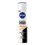 NIVEA Kadın Sprey Deodorant Black and White Invisible Güçlü Etki 48 Saat Anti-perspirant Koruma 150 ML