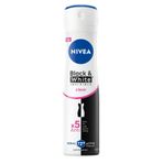 NIVEA Kadın Sprey Deodorant Black&White Invisible Clear 150 ml + NIVEA MEN Erkek Sprey Deodorant Black&White Invisible Original 150 ml