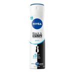 NIVEA Kadın Sprey Deodorant Black&White Invisible Pure 150 ml + Erkek Sprey Deodorant Black&White Invisible Fresh 150 ml