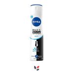 NIVEA Kadın Sprey Deodorant Black&White Invisible Pure 72 Saat Anti-Perspirant Koruma, 150 ml